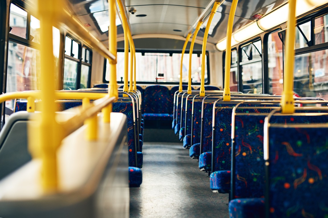 empty bus seats